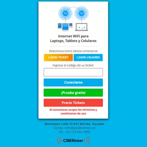 Imagen de portada para Curso online Plantilla Simple - Template Hotspot Mikrotik