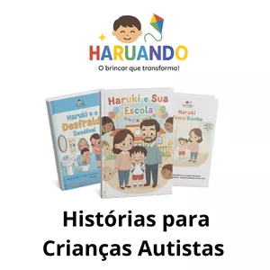 Imagem de capa para o Ebook Coleção Haruki – Histórias para Crianças Autistas (pausado)
