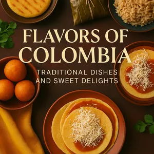 Cover image for Ebook Flavors of Colombia – Traditional Dishes and Sweet Delights By SMQ