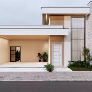 Cover image for Online course Small and Modern House on Land 10x20m Project in DWG and PDF