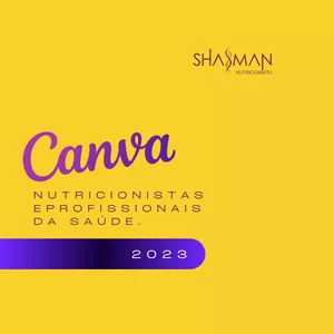 Imagem de capa para o Curso online Canva Inicial para Nutricionistas e Profissionais da Área de Saúde