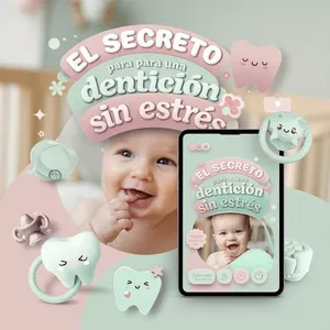 Imagen de portada para Curso online El Secreto Para una Dentición Sin Estrés