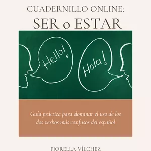 Imagen de portada para Ebook SER o ESTAR: Guía práctica con ejercicios para aprender a usarlos bien desde el inicio