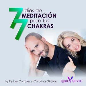 Imagen de portada para Curso online 7 días de meditación para alinear tus 7 chakras