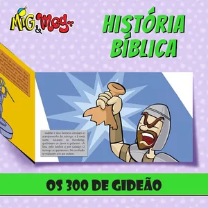 Imagem de capa para o Ebook História Os 300 de Gideão