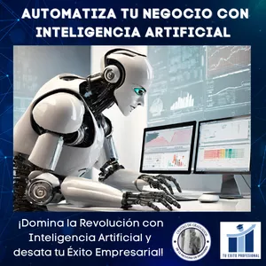 Imagen de portada para Curso online Automatiza Tu Negocio con Inteligencia Artificial