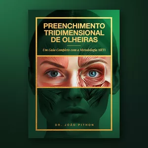Imagem de capa para o Curso online [Ebook] A Ciência e Arte do Preenchimento Tridimensional das Olheiras