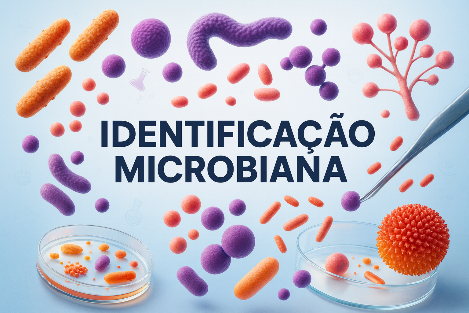 Imagem do curso Identificação microbiana