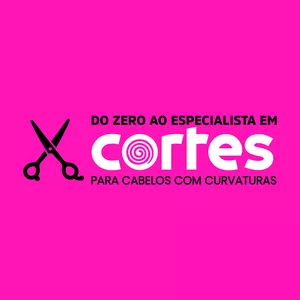 Imagem de capa para o Curso online Do zero ao especialista em cortes para cabelos com curvaturas 