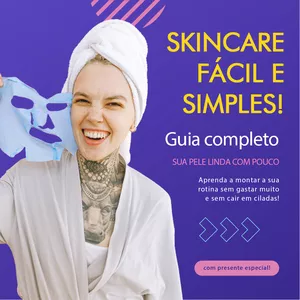 Imagem principal do produto Skincare: Tudo o que você precisa saber para não cair em mitos cosméticos e cuidar da pele sem gastar muito!