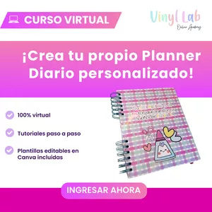 Imagen de portada para Curso online Crea tu propio Planner Diario de principio a fin