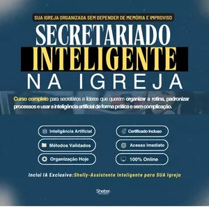 Imagem do curso Secretariado Inteligente na Igreja