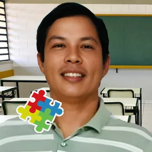 Imagem de capa para o Ebook Na minha pele, na sua sala: Dicas de um professor autista.