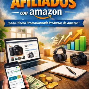 Imagen de portada para Ebook curso completo marketing de afiliados con amazon