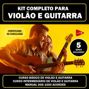 Imagem do curso Kit Completo Para Violão e Guitarra