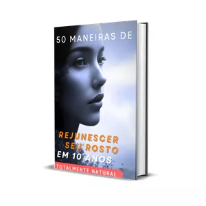 Imagem de capa para o Ebook 50 maneiras de ter um rosto 10 anos mais jovem 