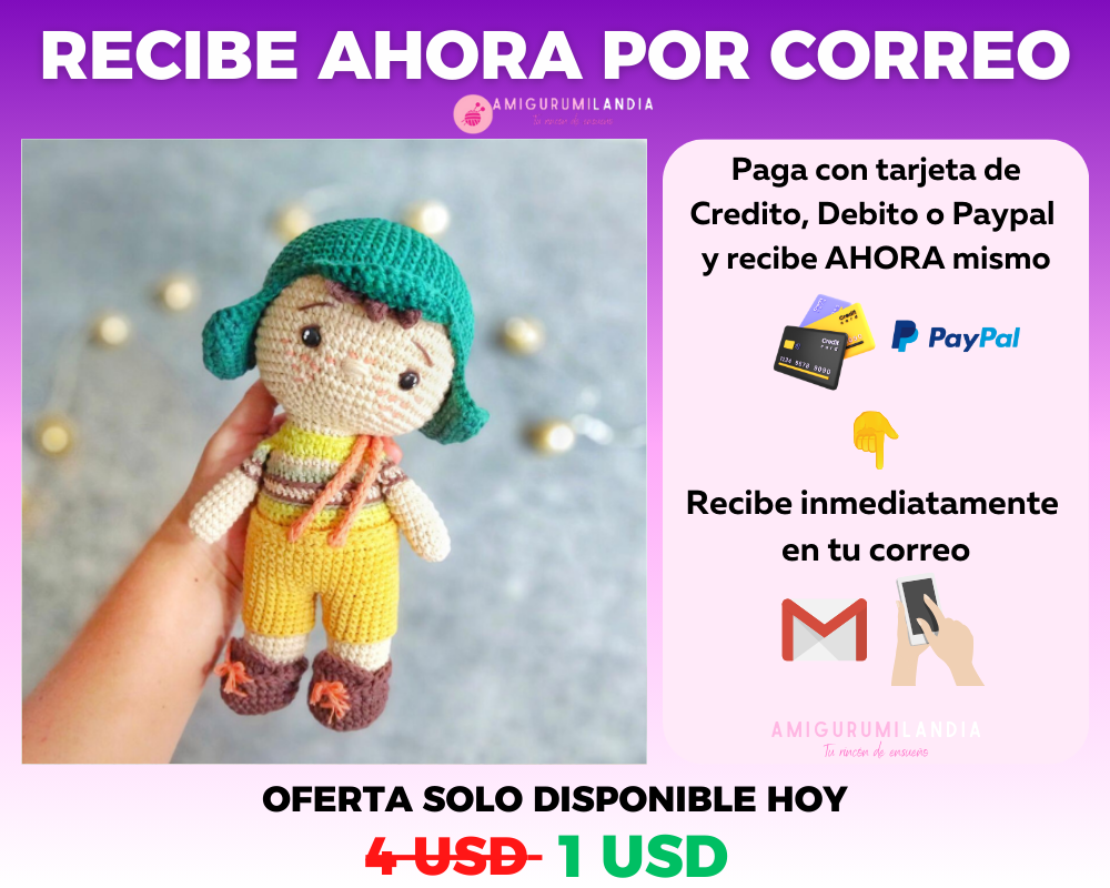Patron Amigurumi El Chavo del 8
