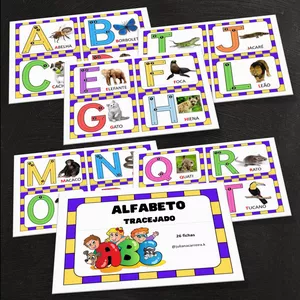 Imagem de capa para o Ebook ALFABETO TRACEJADO