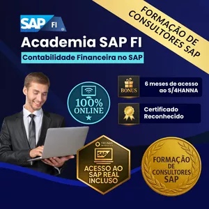 Imagem do curso Curso SAP FI | Academia SAP – Finanças e Gestão no SAP
