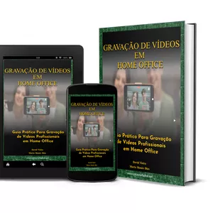 Imagem de capa para o Ebook Como Gravar Vídeo em Home Office