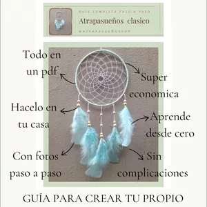 Imagen de portada para Ebook Guia paso a paso Atrapasueños Clasico