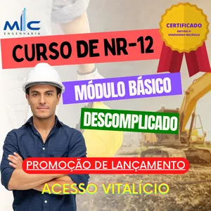 Imagem de capa para o Curso online NR-12 - Segurança na Operação de Máquinas - Básico