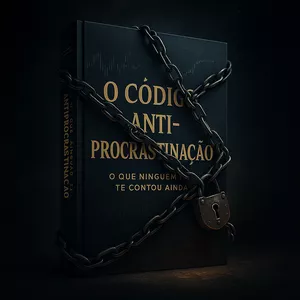 Imagem de capa para o Ebook O Código Antiprocrastinação: O Que Ninguém Te Contou Ainda