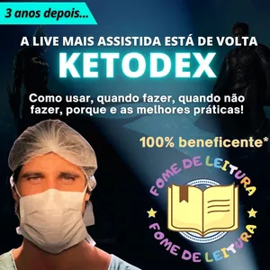 Imagem de capa para o Evento online Live KETODEX