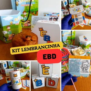 Imagem de capa para o Curso online  Kit lembrancinha EBD RECANTO DO SABER INFANTIL 