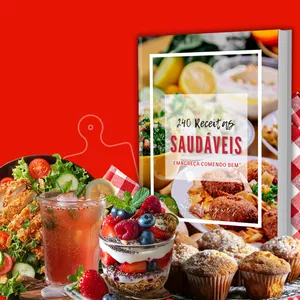 Imagem do curso 240 Receitas Saudáveis: Emagreça Comendo Bem ( MENU AUTOMATIZADO)