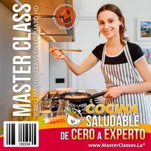 Imagen de portada para Curso online Cocina Saludable de cero a Experto