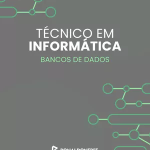 Imagem de capa para o Ebook Técnico em Informática: Banco de Dados