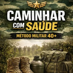 Imagem de capa para o Ebook Caminhar com Saúde - Método Militar 40+