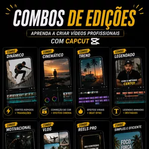 Imagem do curso Edição de vídeos usando capcut