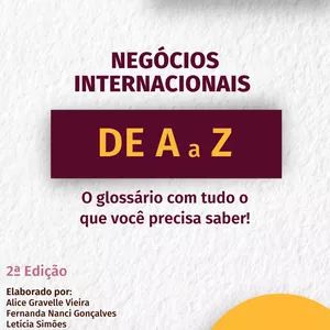 Imagem de capa para o Ebook Ebook "Negócios Internacionais de A a Z"