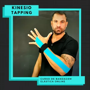 Imagem principal do produto KINESIO TAPPING - BANDAGEM ELÁSTICA FUNCIONAL
