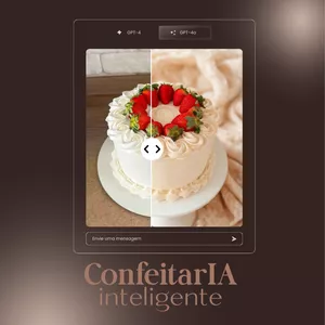 Imagem de capa para o Curso online ConfeitarIA Inteligente