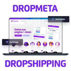 Imagem de capa para o Curso online Tema DropMeta V.4.4 (atualmente) Shopify/Cartx