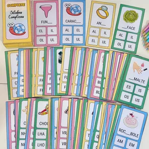 Imagem de capa para o Ebook Complete com Sílabas Complexas