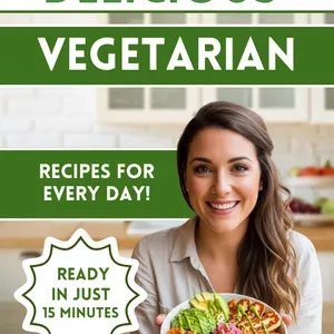 Cover image for Ebook Quick and delicious Vegetarian recipes for every day