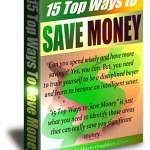 Cover image for Ebook 15 Top Ways to Save Money