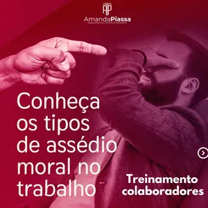 Imagem de capa para o Curso online Treinamento Assédio Moral para colaboradores