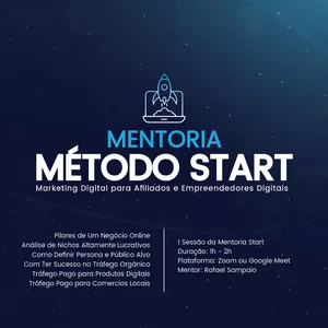 Imagem de capa para o Curso online Mentoria Método Start - Tráfego Pago para Afiliados