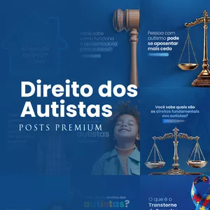 Imagem de capa para o Curso online Posts Premium - Direito dos Autistas