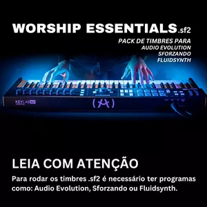 Imagem de capa para o Curso online WORSHIP ESSENTIAL SF2 - PACK DE SAMPLES