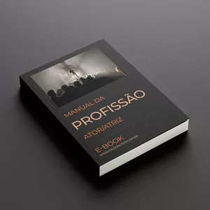 Imagem de capa para o Ebook Manual da Profissão Ator/Atriz