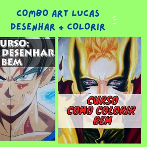 Combo Art Lucas - Desenho + Pintura