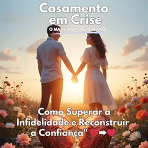 Imagem de capa para o Ebook Casamento em Crise - O Manual da Reconexão