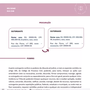 Imagem de capa para o Curso online Procuração - Visual Law
