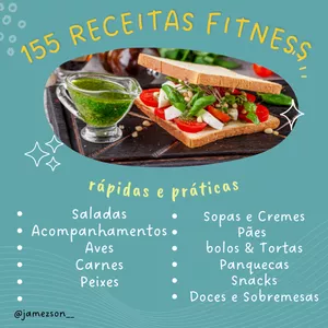 Imagem de capa para o Ebook Descomplicando a Vida Saudável - 155 Receitas Fitness